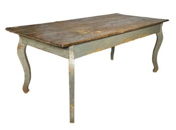 A 19th Century Country French Pine Farm Table