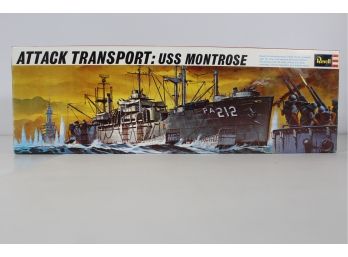 Revell Attack Transport: USS Montrose