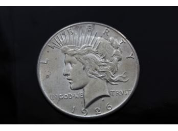 1926 Peace Dollar Silver Coin