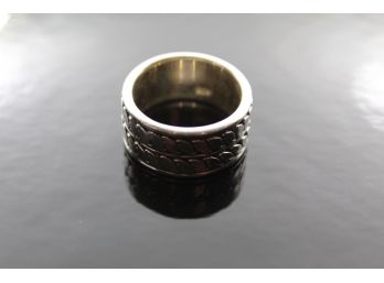 Sterling Silver Solid Band Ring Size 6.25