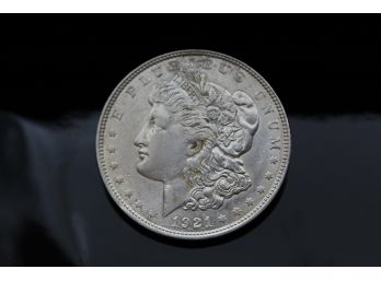 1921 D Silver Morgan Dollar Coin