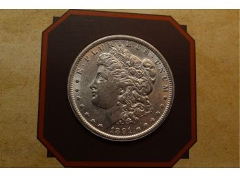 1891 Silver Morgan Dollar Coin