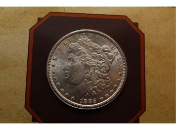 1885 Silver Morgan Dollar Coin