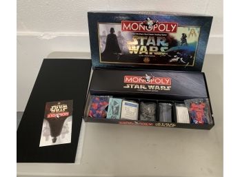 Star Wars Trilogy Monopoly Game - Never Used!