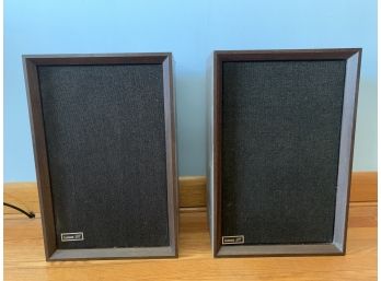 Pair Of Vintage Lancer 4 Speakers