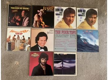 Lot Of 10 Records - Don Ho, Julio Iglesias & More!