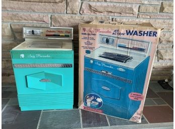 Vintage 1966 Suzy Homemaker Jet Action Combination Washer Dryer W/ Its Original Box