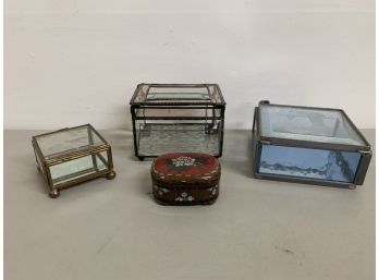 Lot Of Jewelry / Trinket Boxes