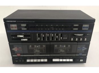 Vintage 80 Soundesign 5856 AM/FM Stereo Receiver / Double Deck Cassette