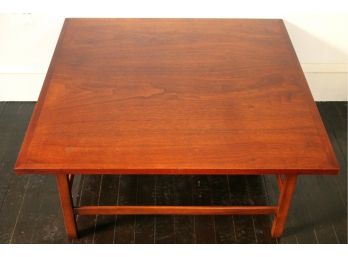 Elegant MID CENTURY MODERN Solid Walnut Coffee Table By LANE