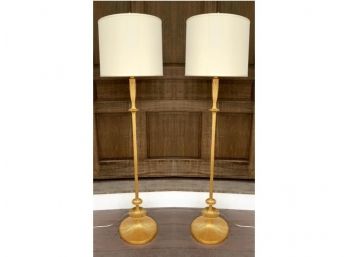 Barbara Barry For  Visual Comfort Lotus Floor Lamps - Retail For Over $1300