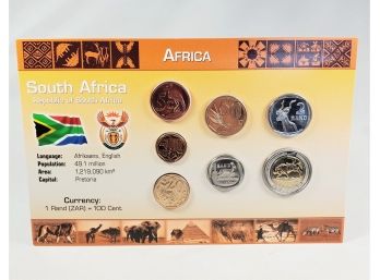 Coins Of South Africa  Coin Set