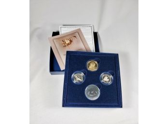 2004 Westward Journey Nickel And Sacagawea Unc Set With Box And Papers