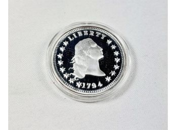 1 Oz .999 Pure Silver  1774 Coin