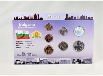 Coins Of Europe Bulgaria Coin  Set