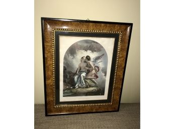 Italian Cupid And Psyche Custom Framed And Matted Print