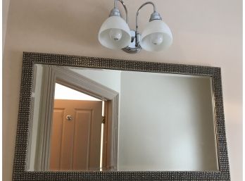 Bathroom Light Fixture And Mirror Package