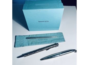 Nice Quality Pens Including Tiffany Stirling Silver