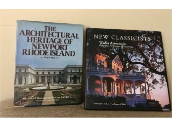 Pair Of Hard Cover Architecture Books