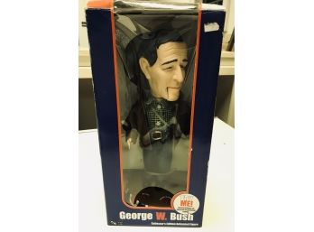 GEORGE W BUSH Collectors Edition Animated Figure
