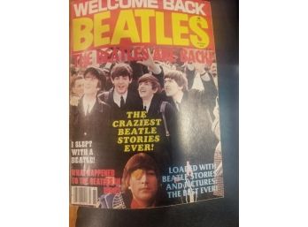 Spring 1978 Beatles Magazine - Welcome Back Beatles  RARE