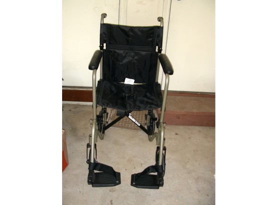 Nova Folding Wheelchair With Adjustable And Removable Foot Rests
