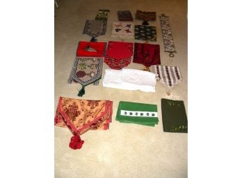 Table Runners And Bell Pull - 17 Pieces