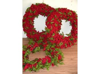 Wreaths (D): Three Berry Wreaths