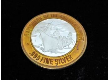 Explorers Of The American West Series, .999 Silver Coin