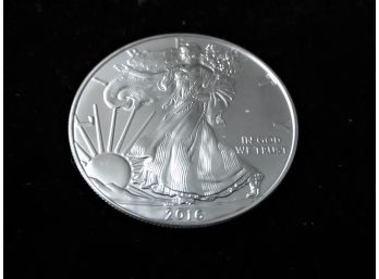2016 U.S. Eagle Silver Dollar, 1 Troy Oz., .999