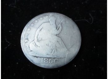 1856 O U.S. Seated Liberty Silver Half Dollar
