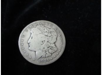 1921 S U.S. Morgan Silver Dollar