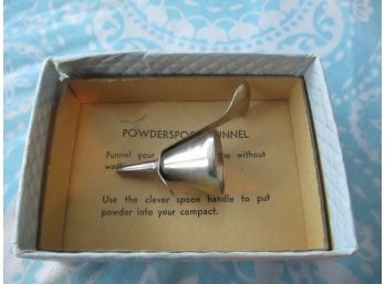 Vintage Powder Spoon Funnel