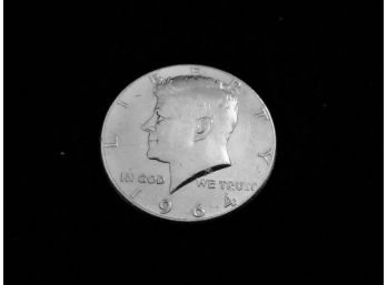 1964 P U.S Kennedy Silver Half Dollar, Bright Uncirculated