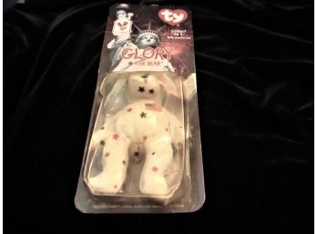 1999 McDonald's Ty Glory The Bear In Original Blister Pack