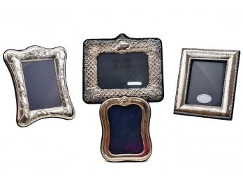 Collection Of Sterling Silver Picture Frames