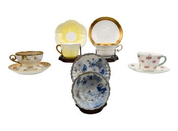 Collection Of Tea Cups And Saucers
