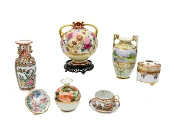 Beautiful Collection Of Asian Vases And More