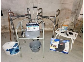 Home Health Aides & Accessories-TENS Unit, Nebulizer, Vaporizer, Toilet Chair, Walkers, Glucose Monitor & More