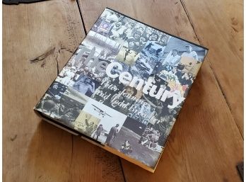 The Century By Peter Jennings & Todd Brewster Hard Cover Coffee Table Book With Dust Jacket