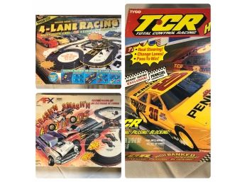 2 Tyco 1 AFX Racing Sets