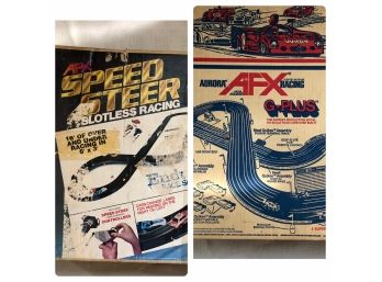 2 AFX Track And AFX Racing Equipment