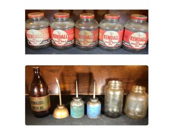 Miscellaneous Oil Bottle Lot