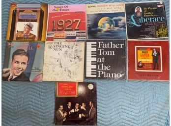 Collection Of Mixed Music Record Albums