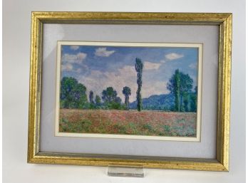 Framed Print After Claude Monet