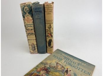 Collection Of Vintage And Antique Children's Books