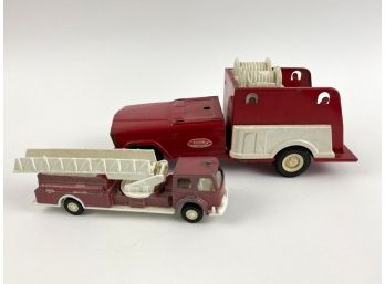 Vintage Toy Fire Trucks