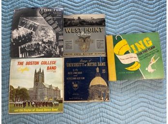 Collection Of College Music Record Albums