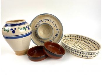 Collection Of Pottery Pieces