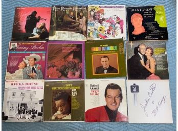 Collection Of Mixed Music Record Albums